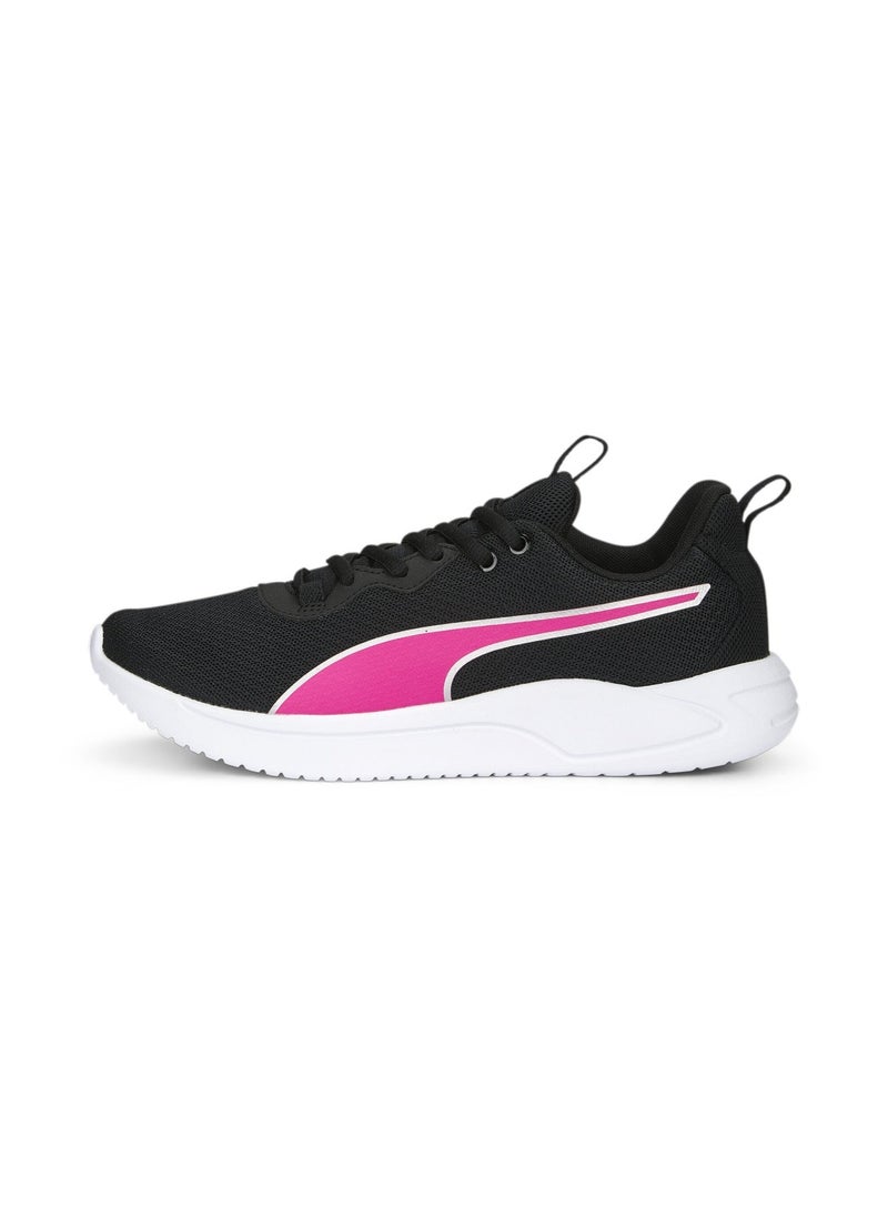 Resolve Modern Unisex Black Running Shoes