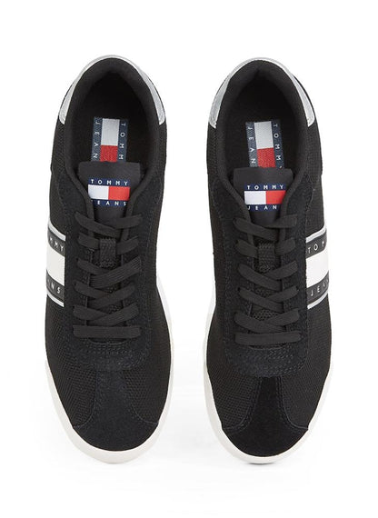 Logo Detail Lace Up Low Top Sneakers