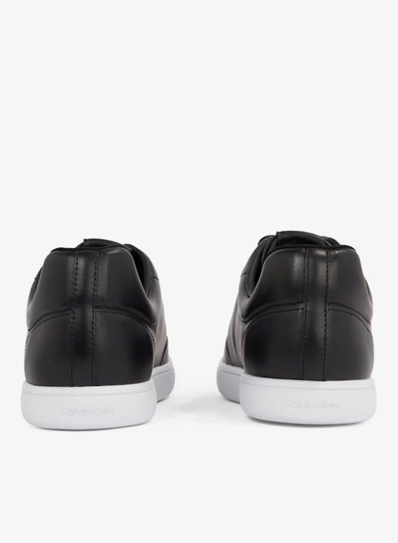 CUPSOLE LACE UP LEATHER TRAINERS