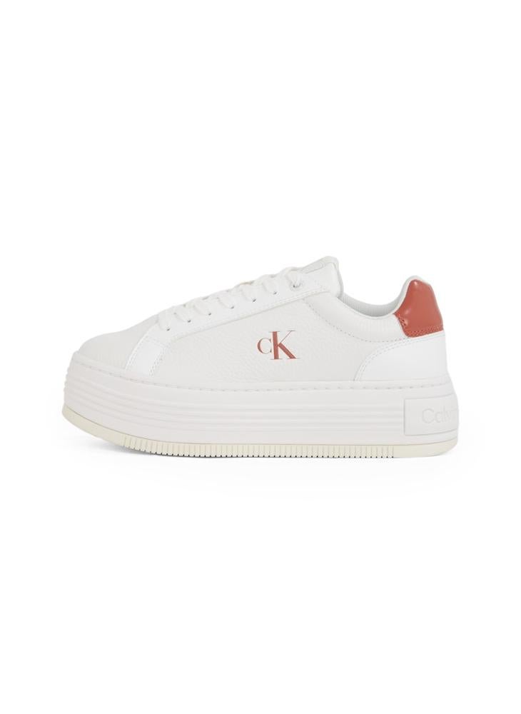 FLATFORM LACE LOW TRAINERS