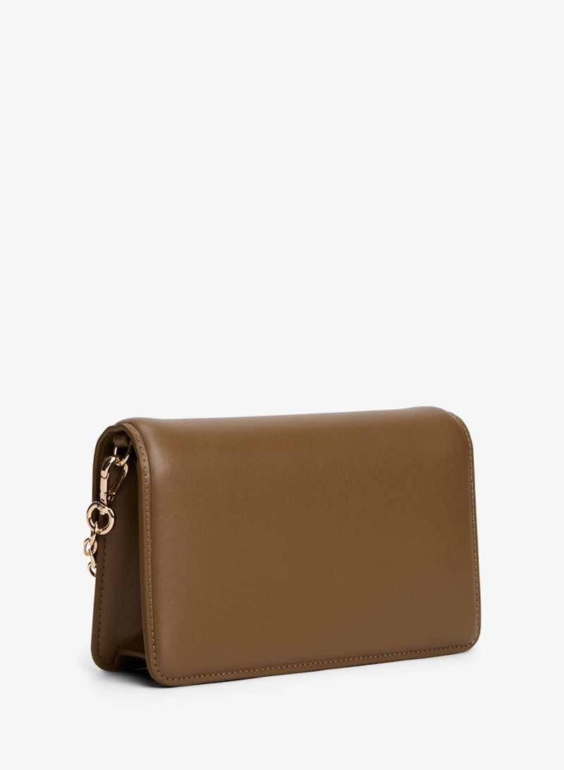 Heritage TH Monogram Plaque Clutch