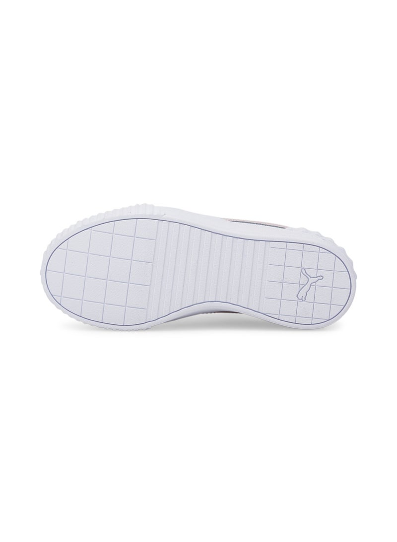 Carina Lift Girls White Trainers