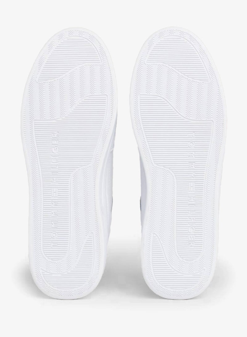 Enamel Flag Basketball Low-Top Sneakers
