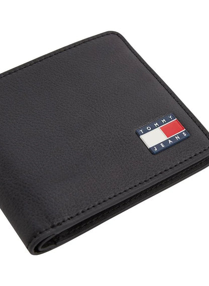 Logo Heritage Leather Slim Wallet