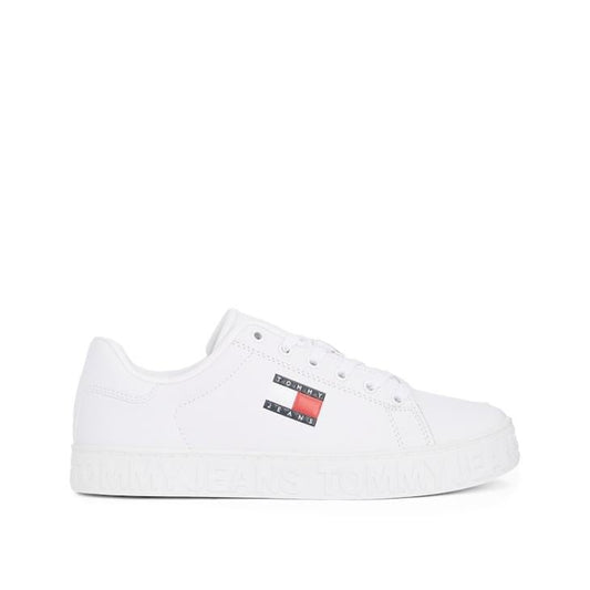 Logo Detail Lace Up Low Top Sneakers