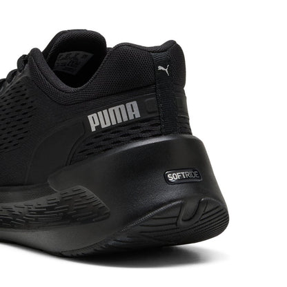 SOFTRIDE Symmetry Unisex Black Running Shoes