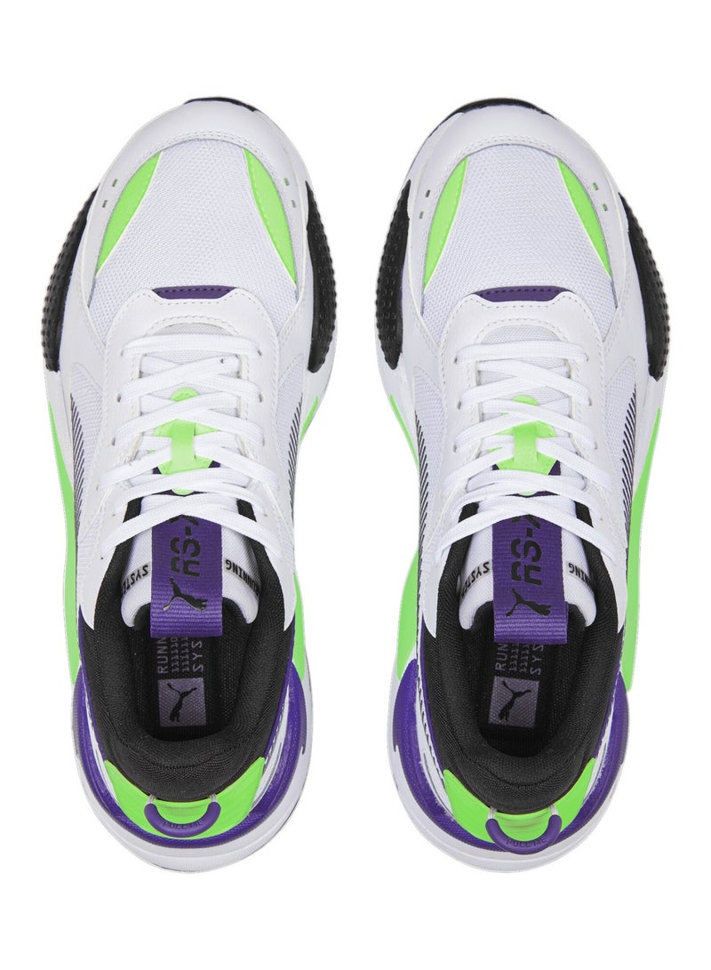 RS-X Geek Unisex White Sneakers