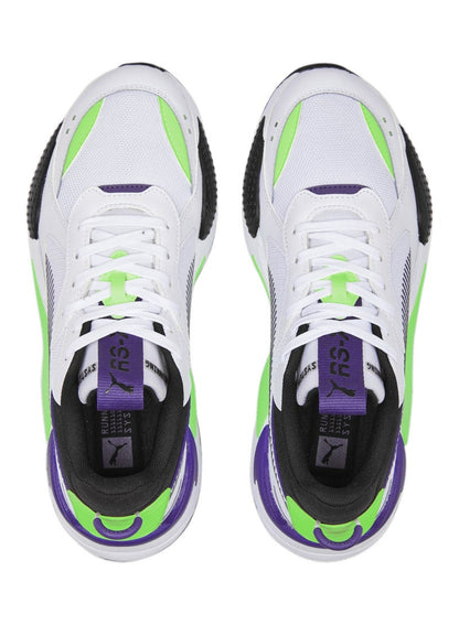 RS-X Geek Unisex White Sneakers