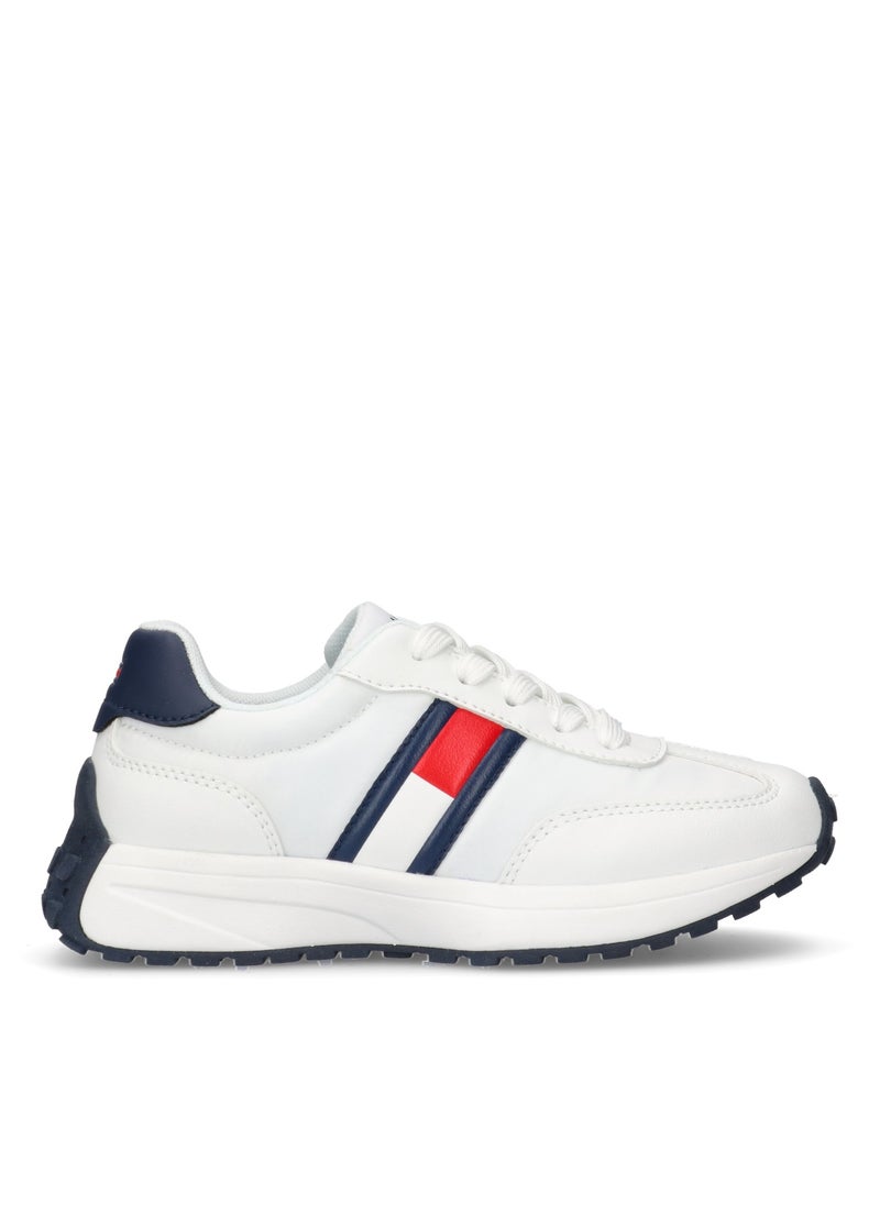 Kids Lace Up Low Top Sneakers