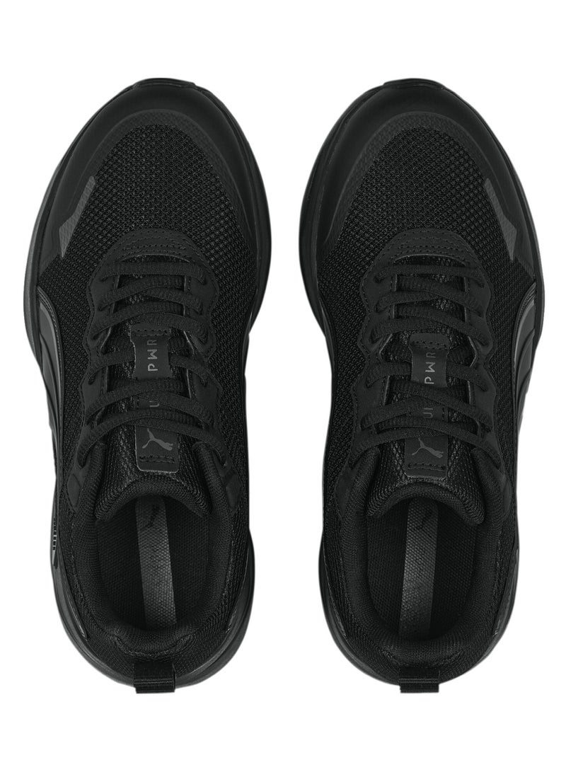 PWR Runner Youth Unisex Black Shoes
