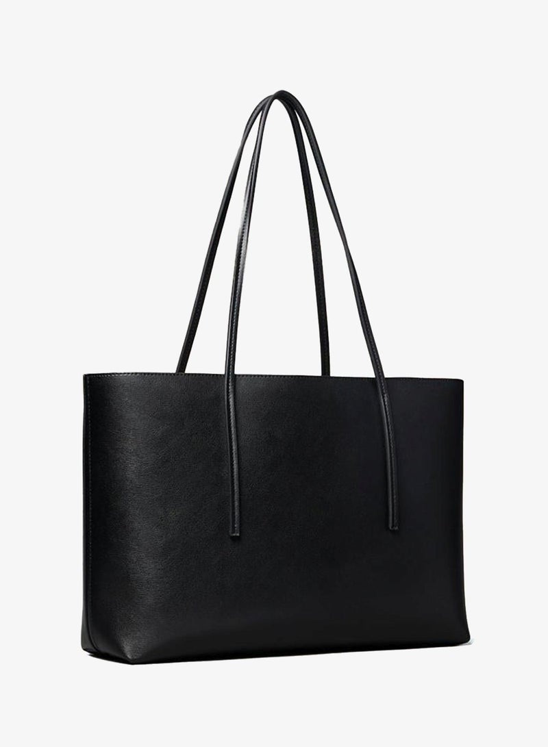Foil Logo Tote Bag with Pouch