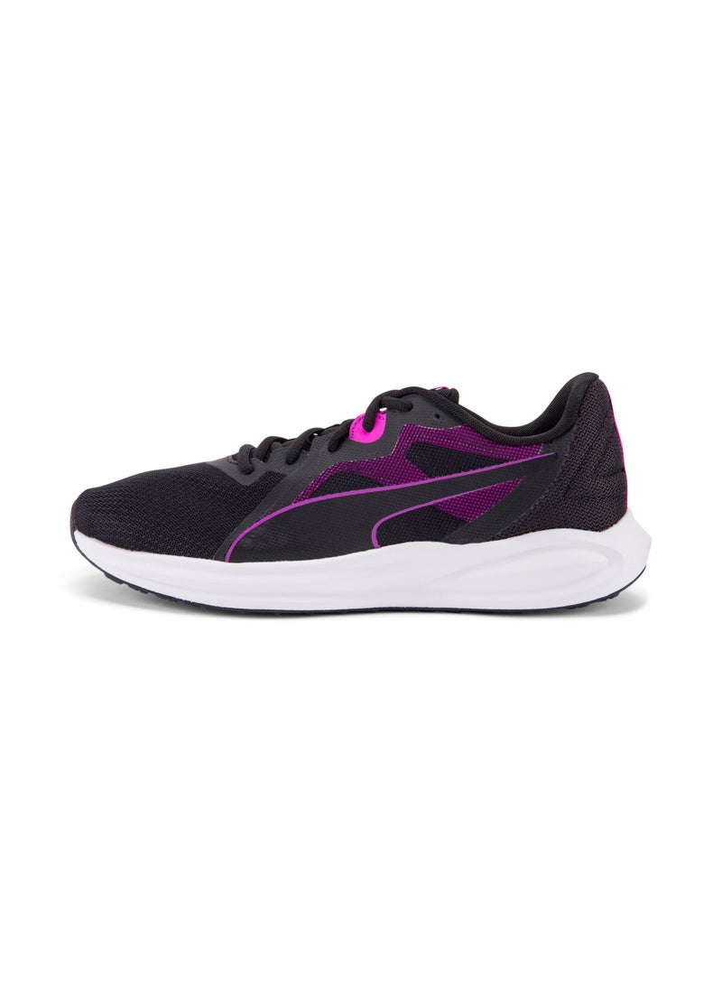 Twitch Unisex Black Runner Sport Shoes