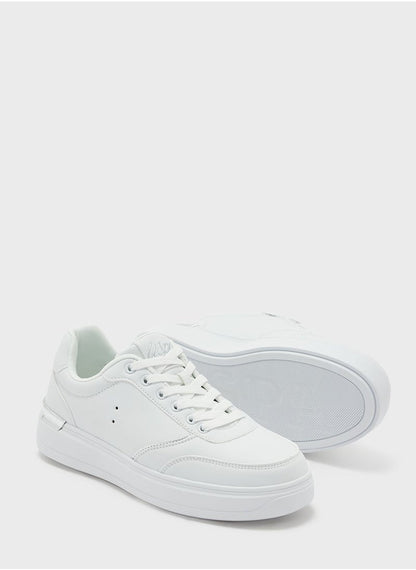 Lace Up Low Top Sneakers