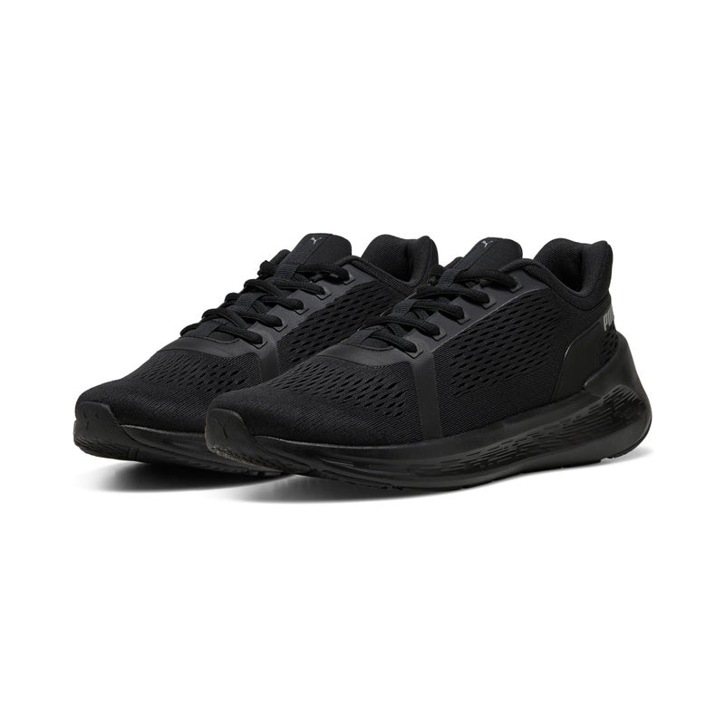 SOFTRIDE Symmetry Unisex Black Running Shoes