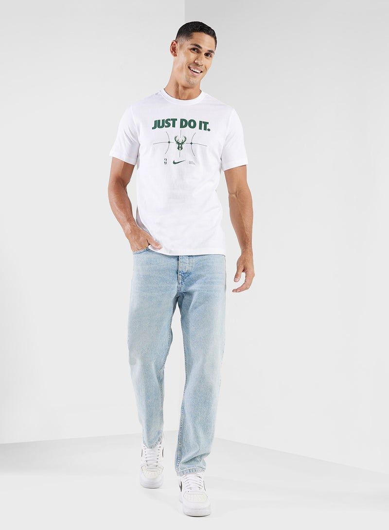 Milwaukee Bucks Just Do It T-Shirt
