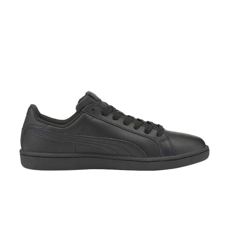 Smash Leather Unisex Black Casual Sneakers