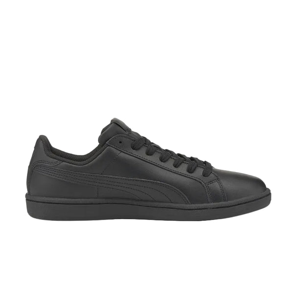 Smash Leather Unisex Black Casual Sneakers