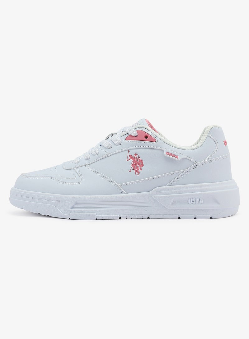 Women's  White Low-Top Sneakers - Style that Moves, Comfort Shoes that Lasts