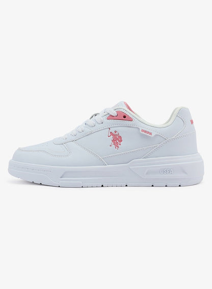 Women's  White Low-Top Sneakers - Style that Moves, Comfort Shoes that Lasts