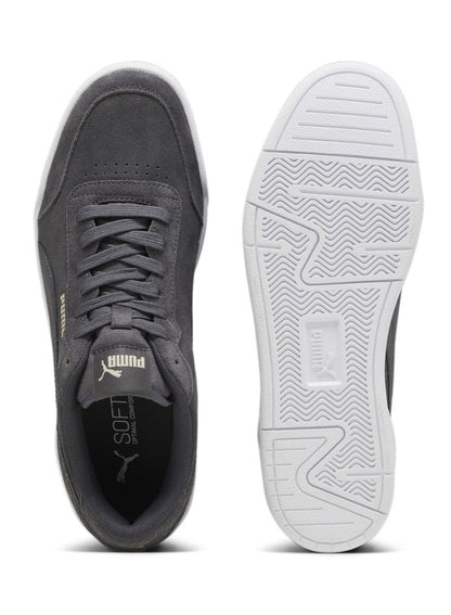 Caracal Unisex Grey Suede Trainers
