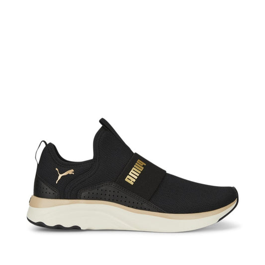 Softride Sophia Womens Black Slip-on Running Shoes