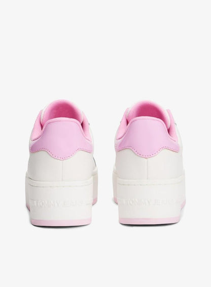 Flatform Patent Lace Ups Sneakers