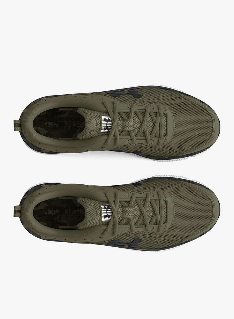 Men's UA Charged Assert 10 Camo Running Shoes
