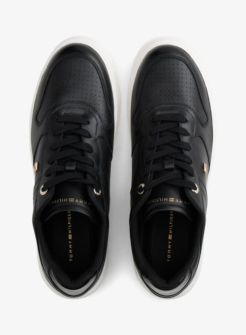 Sporty Cupsole Leather