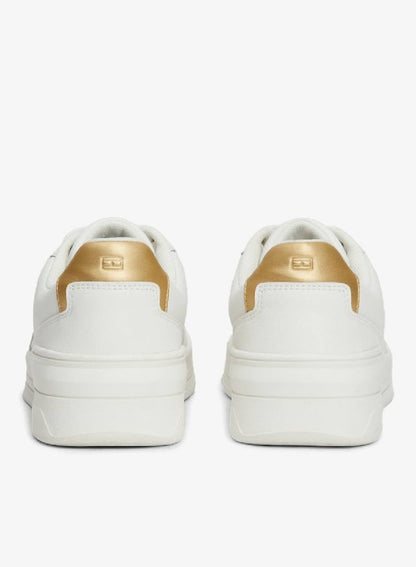 Essential Metallic Detail Basketball Sneakers