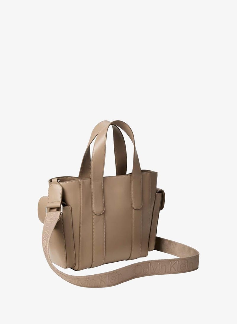 Webbing Strap Small Tote Bag