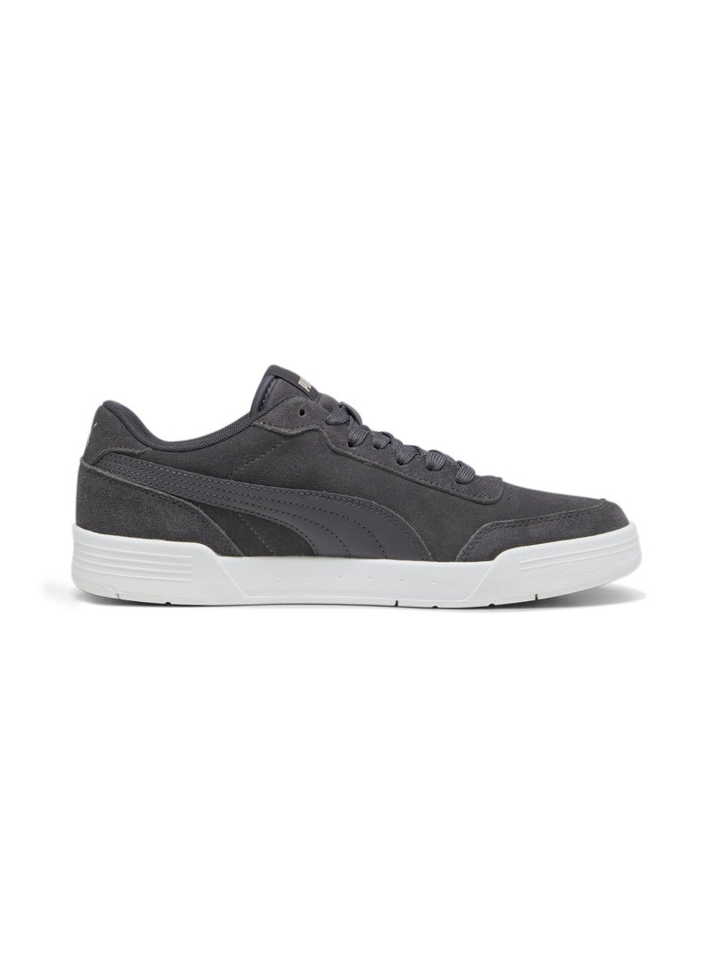 Caracal Unisex Grey Suede Trainers