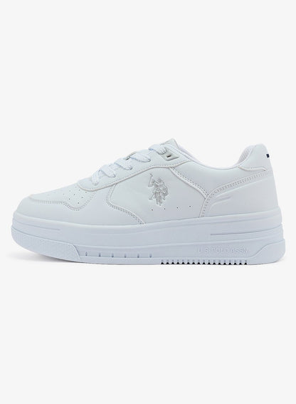 Women's  White Low-Top Sneakers - Style that Moves, Comfort Shoes that Lasts