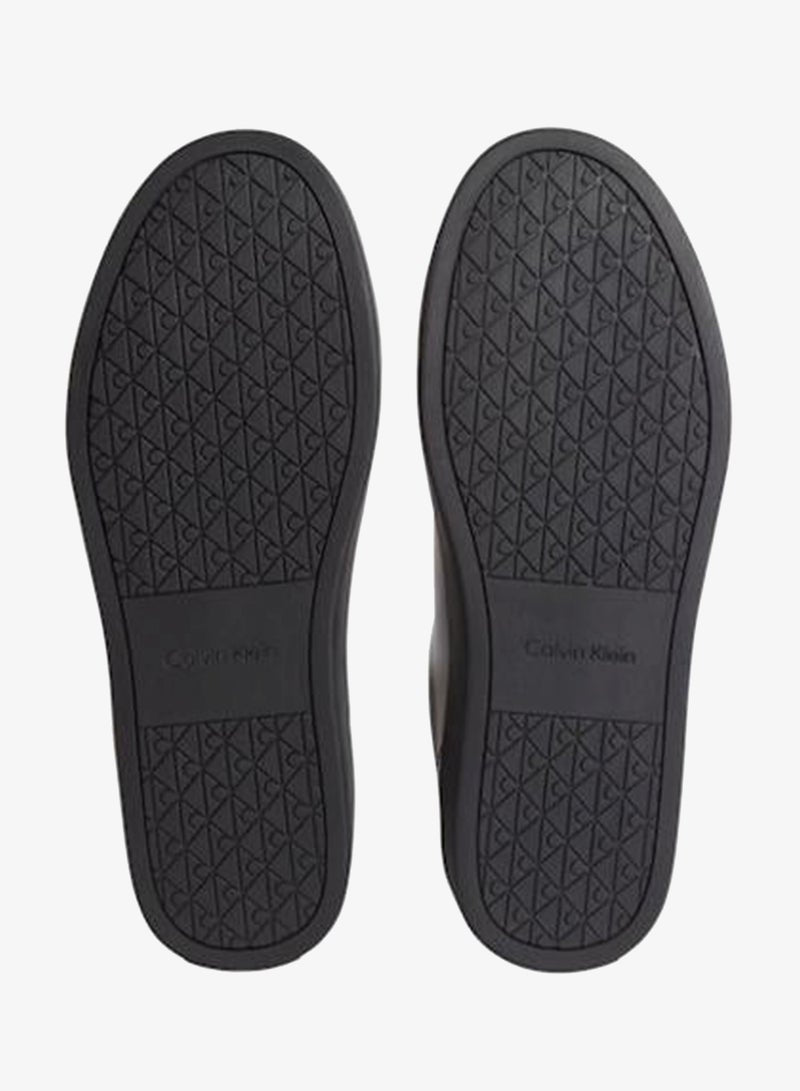 Classic Leather Lace-Up Sneakers