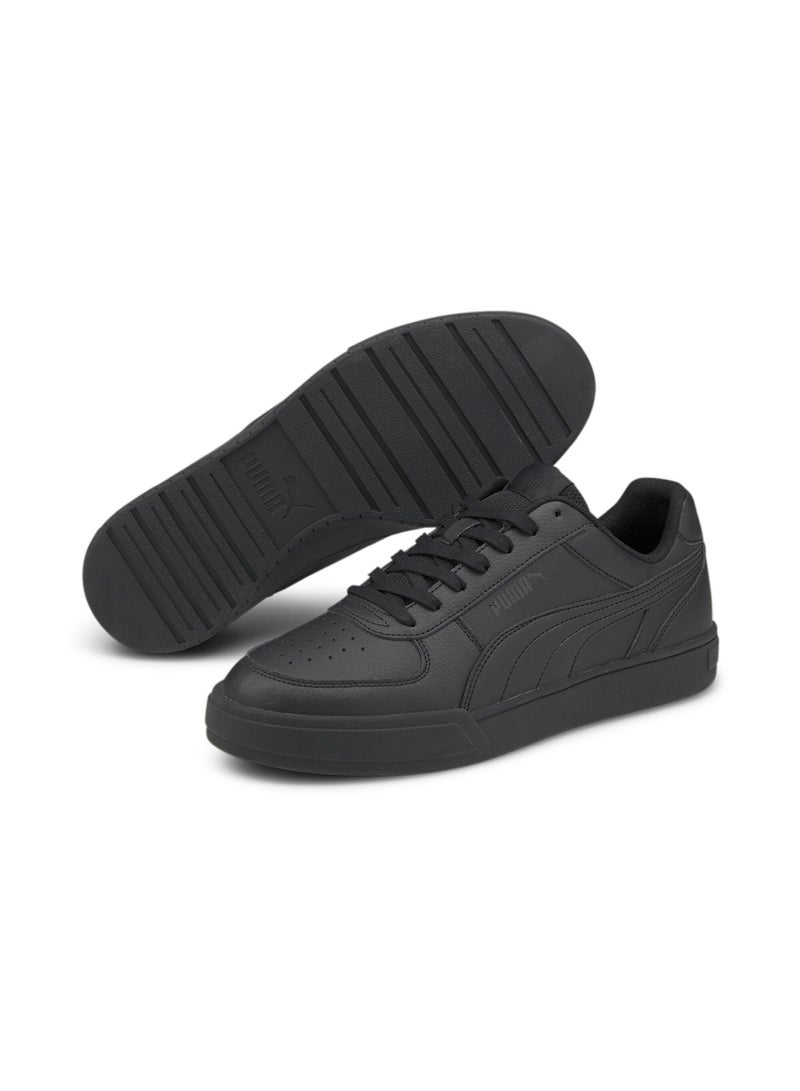 Caven Mens Black Trainers