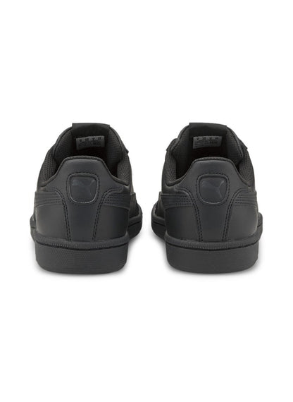Smash Leather Unisex Black Casual Sneakers