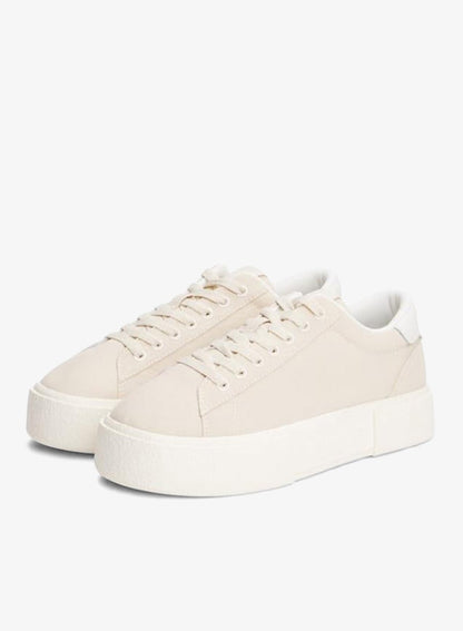 Flatform Lace Ups Sneakers