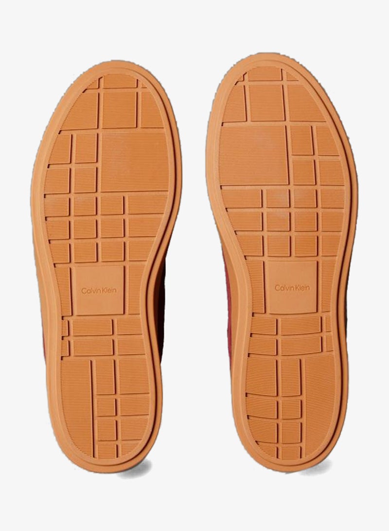 Suede Signature Logo Trainers