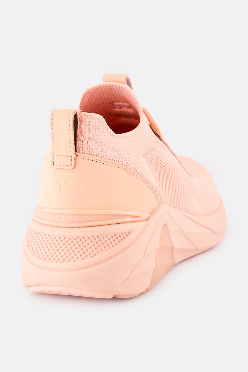 Women A Linear Slip On Training Shoes, Coral