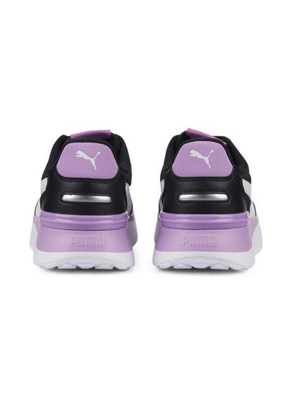 R78 Voyage Youth Girls Black Trainers