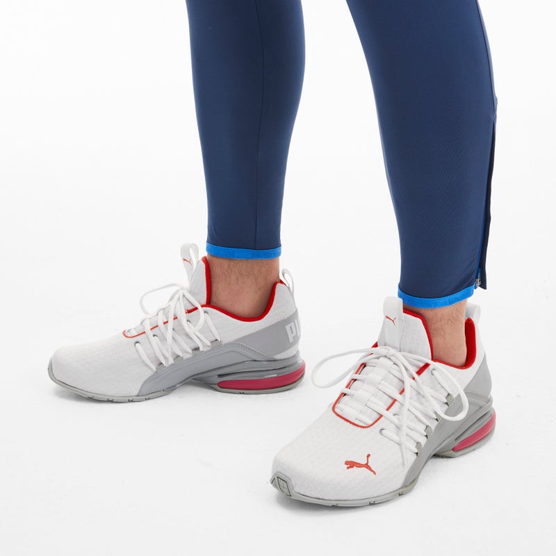 Axelion Block Mens White Running Shoes