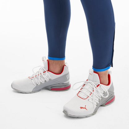 Axelion Block Mens White Running Shoes