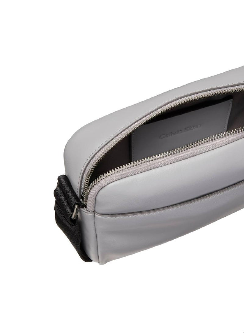 Embossed Monogram Logo Camera Bag