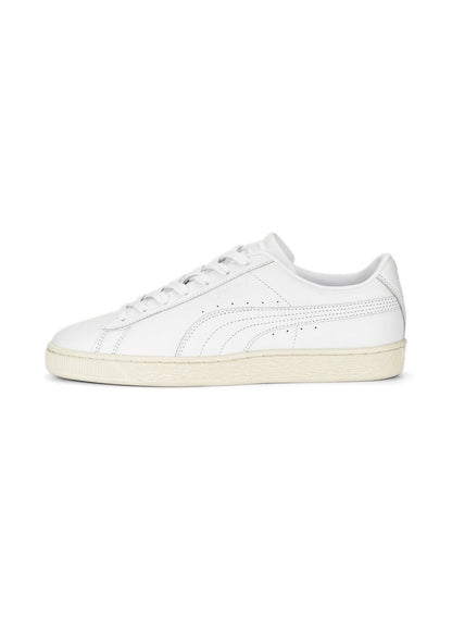 Basket Classic 75Y Mens White Premium Sneakers