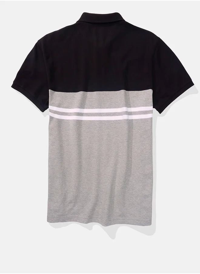 Striped Polo