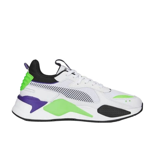 RS-X Geek Unisex White Sneakers