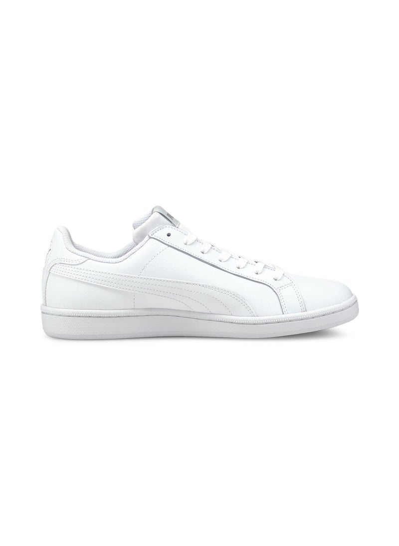 Smash Leather Unisex White Casual Sneakers