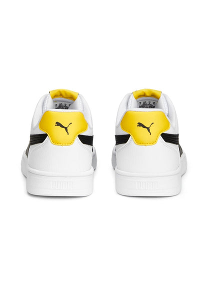 Caven Unisex Youth White Casual Lace Up Sneakers