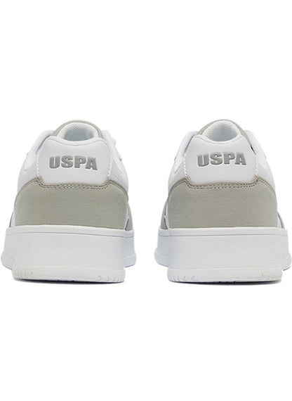 Women's White Low-Top Sneakers - High-Quality Sole for Everyday Look