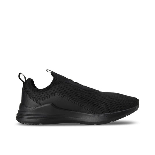Wired Rapid Unisex Black Sneakers