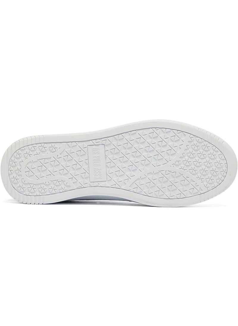 Women's White Low-Top Sneakers - High-Quality Sole for Everyday Look
